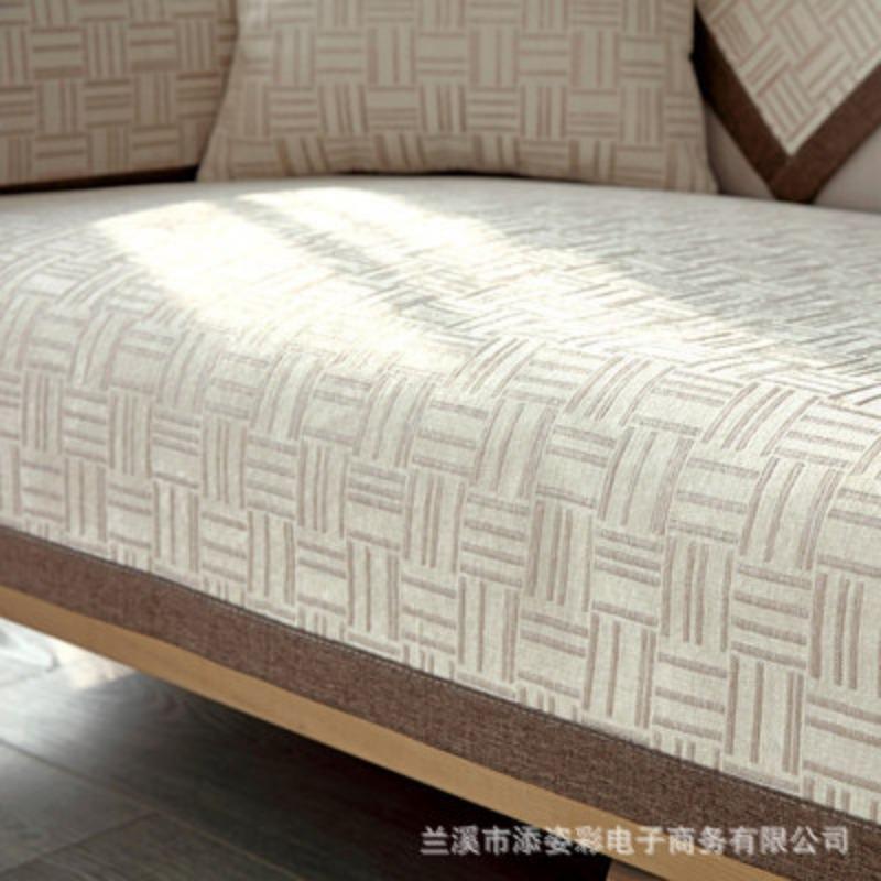 

Нескользящая Подушка для Дивана из Массива Дерева Ткань Шенилл Всесезонная Универсальная Нордический Простой Высококачественный Чехол 70*70