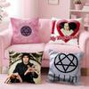 H-HIM Band V-Ville V-Valo Pillow Case For Sofa Decor Car Office Room Printing Cushion Cover Decorations and Protector