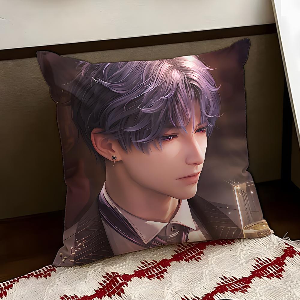 Llove and Deepspace Cushion Cover Reversible Soft Durable Pillow Cover Home Car MultiScene Use for Daily Comfort