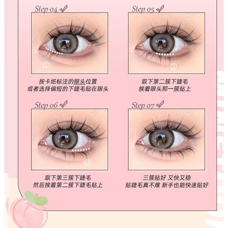 Mogugu - Untere künstliche Wimpern