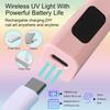 Mini Nail Lamp Handheld UV LED Nail Light For Curing All Gel Polish USB Rechargeable Quick Dry Manicure Machine Nails Art Tool