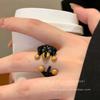 Cute Childlike Panda Ring Design Sense Simple Temperament Niche Versatile Sweet High Value Ring