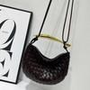 New Niche Sardines Handwoven Bag Hand-carried Dumpling Bag Casual Versatile Portable Shoulder Messenger Bag