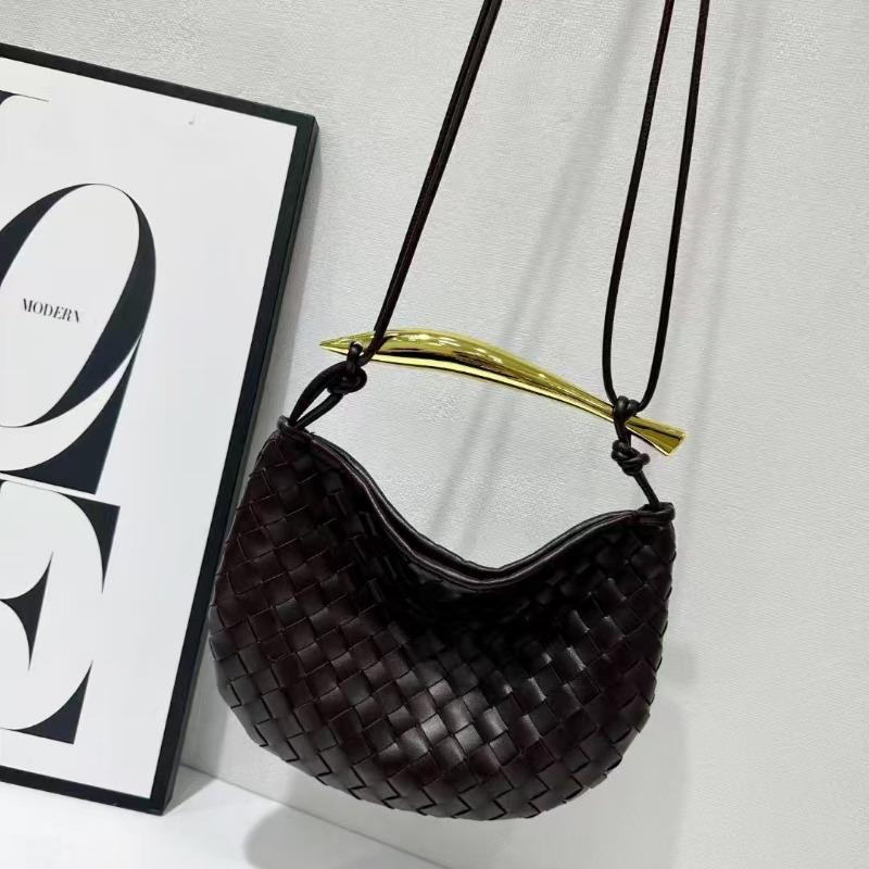 New Niche Sardines Handwoven Bag Hand-carried Dumpling Bag Casual Versatile Portable Shoulder Messenger Bag