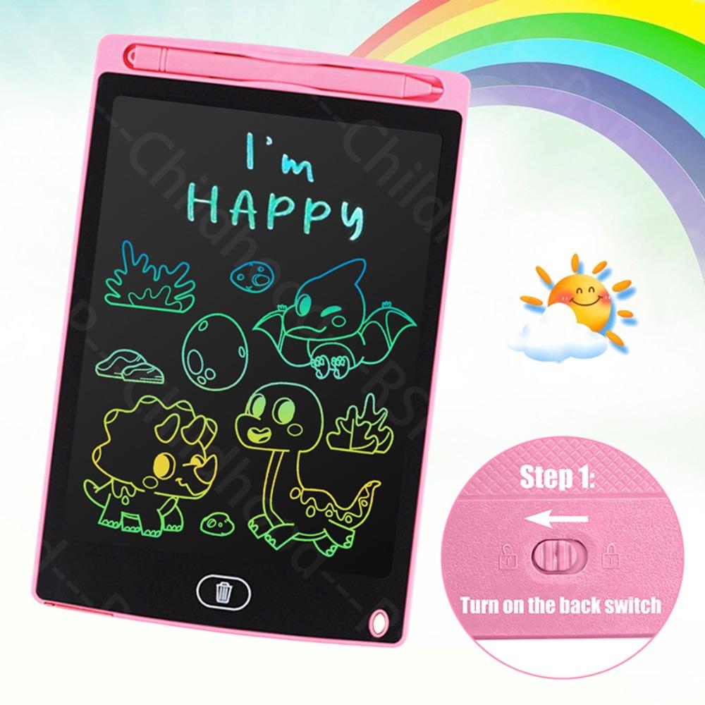 8.5 Inch LCD Writing Tablet Reusable Magic Drawing Board with Stylus Erasable Doodle Pad Toys For Kids 3-8 Years Girls Boys Christmas Birthday gifts