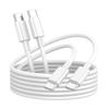 PD Fast Charging Cable: C-C, U-iOS, C-iOS15-16 Compatible