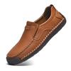 Popular Foreign Trade Large Size Leather Shoes Men's Leather Breathable Business Casual Men's Shoes Men's Loafers Driving Shoes