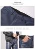 European & American Punk Plus Size Men's Low-Waist Leather Pants - Trendy, Elastic Fit for Youthful Style