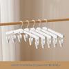 Retractable No-Drill Folding Clothes Rack: Multi-Functional Travel Drying Rod for Hotel & Balcony Use