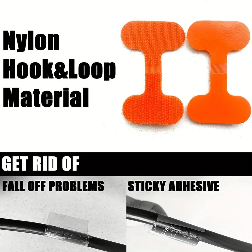 10/20pcs Colorrandom Cable Labels Cable Ties Reusable With Write-on Label Wire Labels Cable And Wire Tags Easy Identification