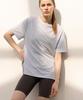 FORMATIVE Side Slit Short Sleeve Fmst403_Clearia Aqua