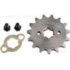 420 10/12/13/14/15/16/17/18/19 Tooth Front Engine Sprocket 17mm For 70cc 110cc 125cc Pit Dirt Bike Replacement Accessories