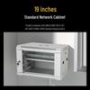 Shengwei 6U Wall Mount Network Cabinet with Tempered Glass Door