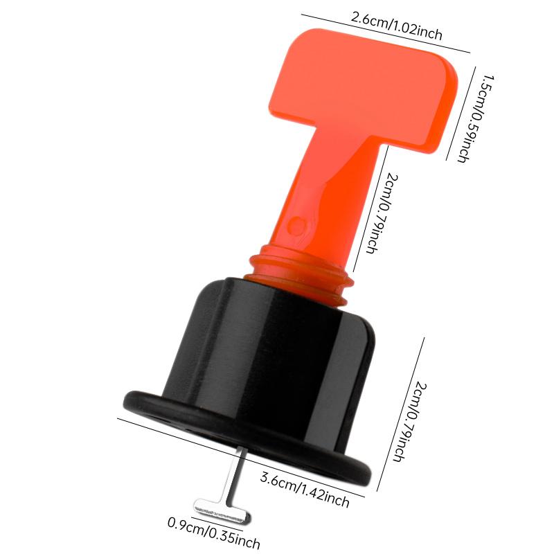 1pcs Positioner, Tile Leveler, Adjuster, Floor Tile, Wall Tile Divine Tool, Cross Plastic Clip, Tile Leveler