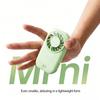 5-Speed Wind Portable Handheld Fan 1200mAh Battery Small Fan High-speed Fan  Handheld Operation