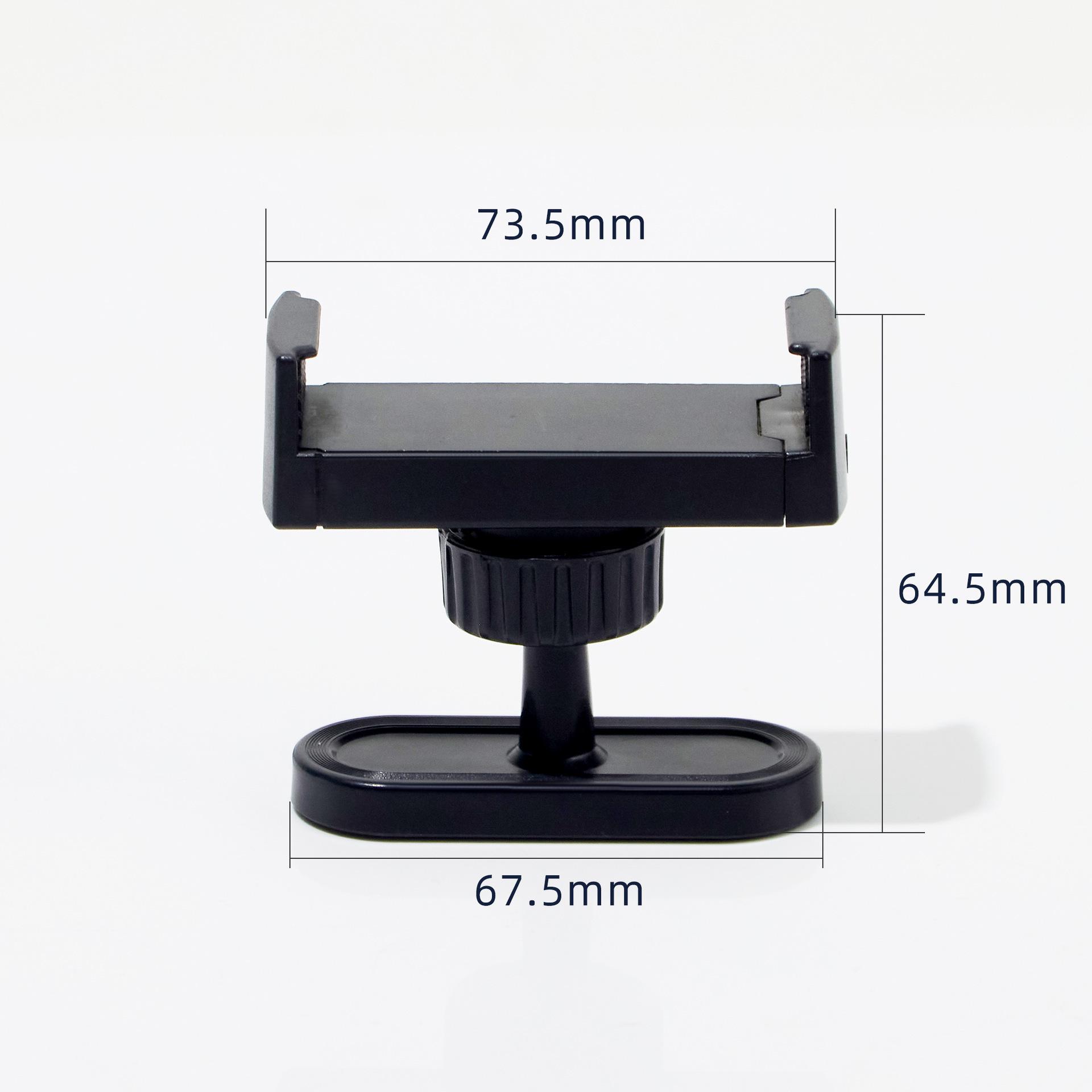 360° Rotating Magnetic Phone Holder with Dual-Head Universal Ball Adjustment