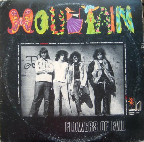 

LP Пластинка MOUNTAIN - Flowers Of Evil 5501 WINDFALL 1971 США Рок Б/У