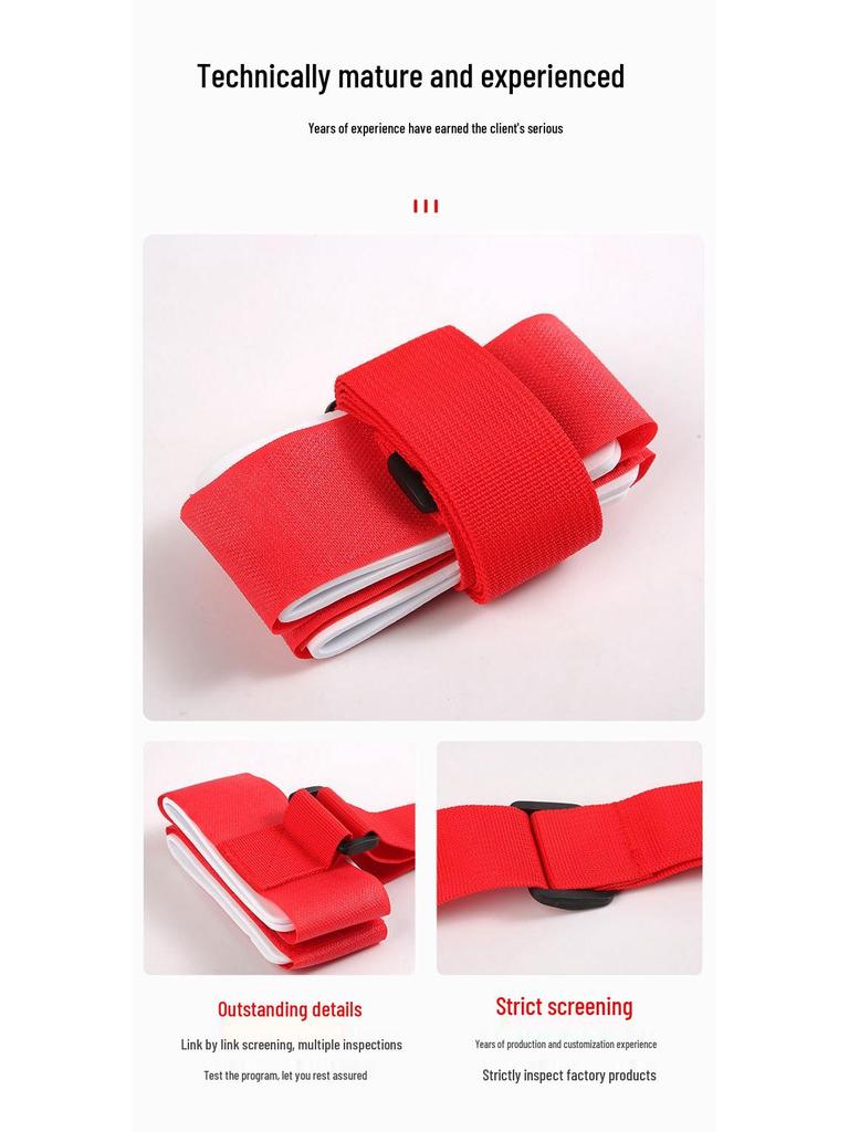 Hand-Held Portable Ski Board Straps for Twin Tip Ski Storage and Binding Fixing