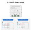 Tuya Wifi Smart Switch Module Smart Home DIY Breaker 1 2 3 4 Channel Supports 2 Way Control Voice Works with Alexa Google Alice