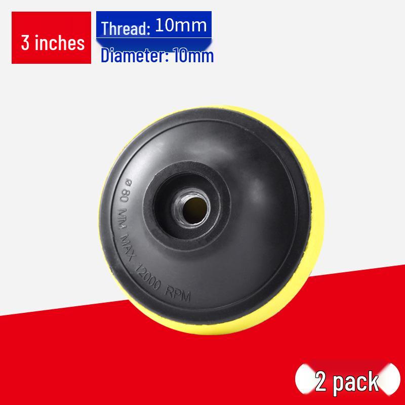 Sanding Artifact: Flocking Sandpaper Suction Cup for Angle Grinders – Self-Adhesive Disc for Woodworking and Wall Polishing.