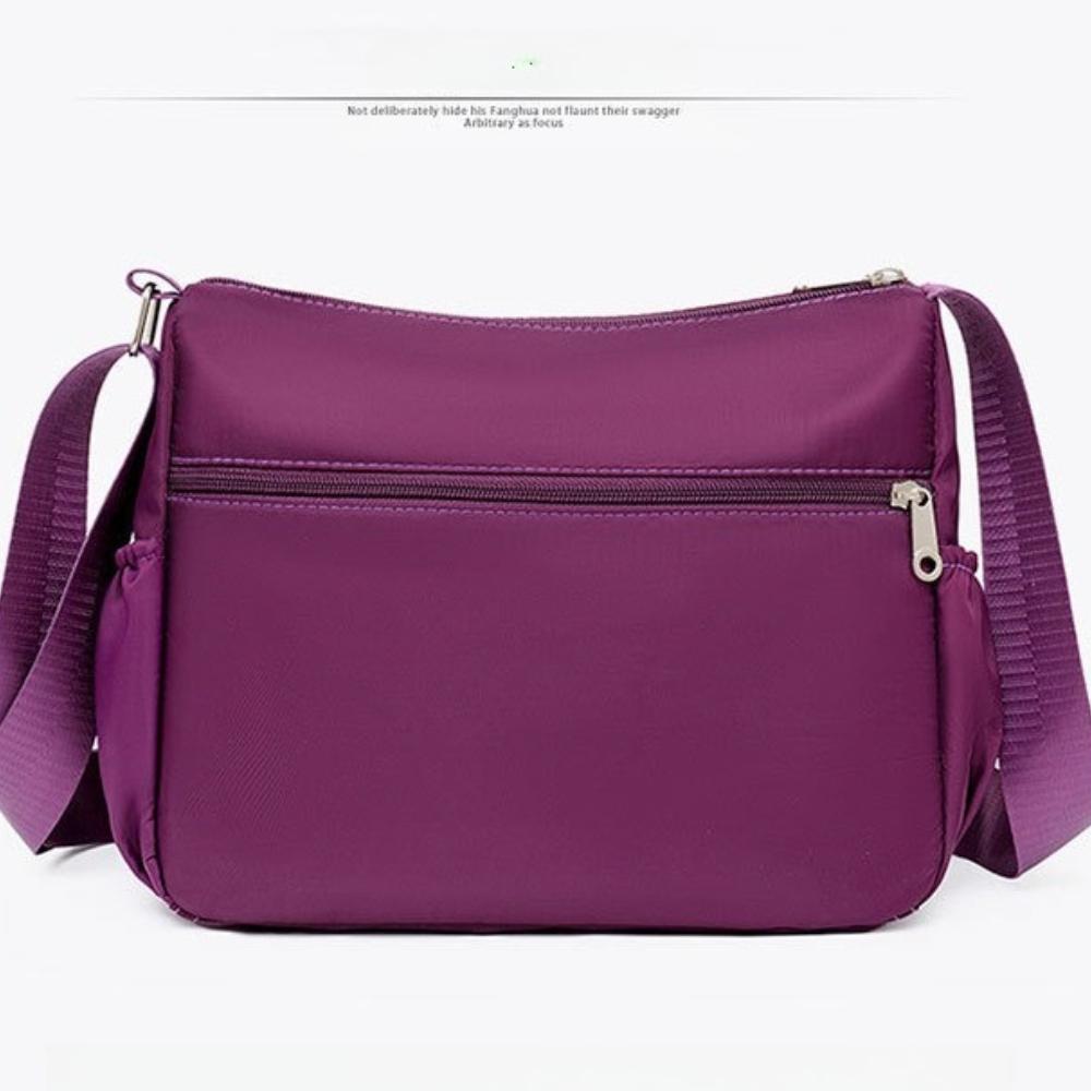 2025 Bag Women's Large Capacity Shoulder Bag Waterproof and Wear Resistant Multi Pocket Commuter Leisure Outdoor Crossbody Bag