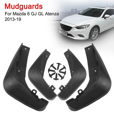Autoplastové lapače nečistot Blatníky Sada dílů Přední Zadní Lapače nečistot Auto Příslušenství Pro Mazda 6 GJ GL Atenza 2013-19 Chyba