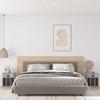 Maison Exclusive - Bedside Tables 2 Pcs Concrete Grey 43x36x50 Cm