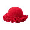 Floppy Women Bucket Hat Crochet Knit Beanie Hat Casual Fisherman Cap