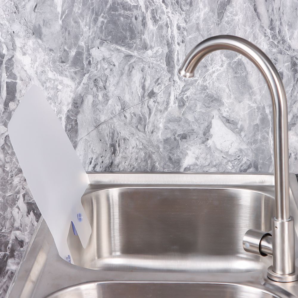 Vegetable Washing Double Splash Guards Dish Flap Water Baffle Anti-water Board