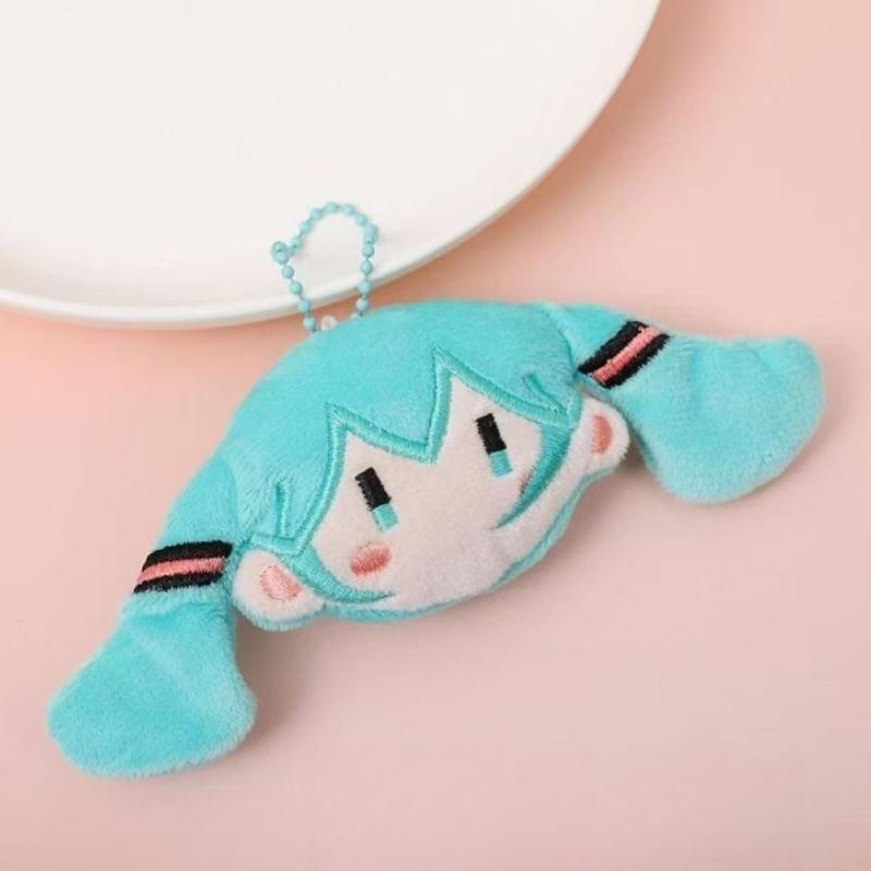 

New Hatsune Miku two-dimensional animation peripheral cartoon keychain gift cute creative backpack decorative pendant