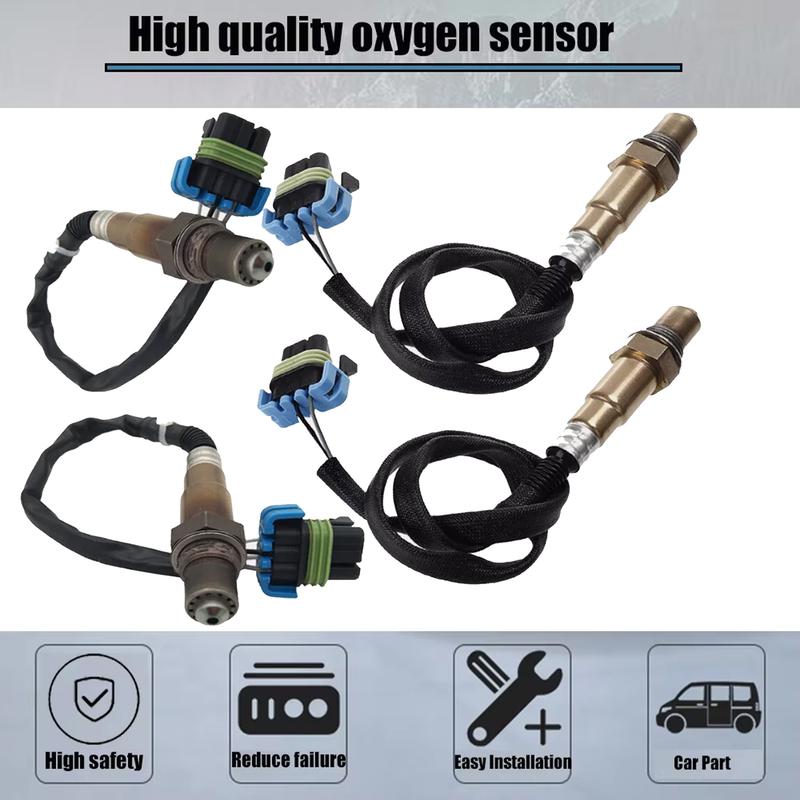 Up+Downstream Lambda O2 Oxygen Sensor For Buick LaCrosse Enclave GMC Acadia Chevrolet Traverse Saturn Outlook 234-4815 234-4816