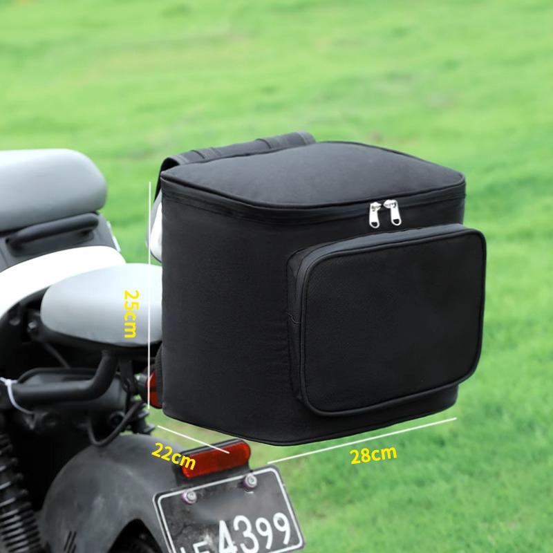 Electric Motorbike Backrest Hanging Bag Battery Car Storage Pocket Car Gods Storage Bag Large Capacity
