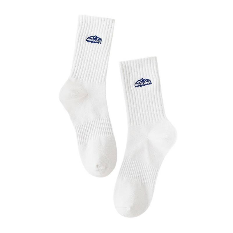 Trendy Men's Mid-Calf Embroidered Sports Socks - Yu Wenle Style