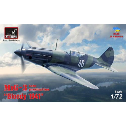 Armory 1/72 MiG-3 Late Model 1941 Plastic Model AMR72011