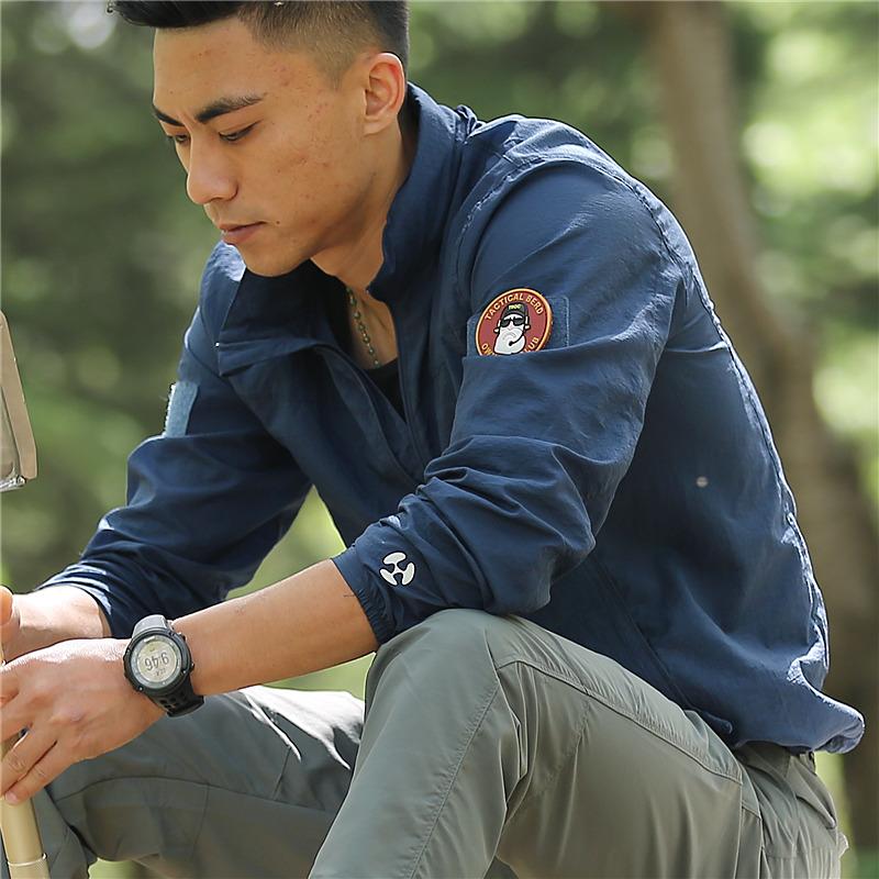 Hiking Jackets Men's Sun ProtectiveJackets Al Clothing Men Waterproof Windbreakers