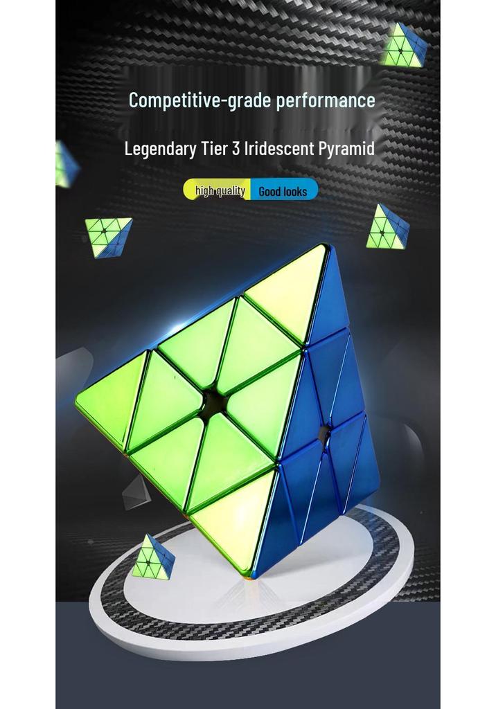 Saint Hand Legend Iridescent Magnetic 3x3 Rubik's Cube: Professional, Smooth, Educational Children's Toy