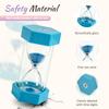 5/6/8Pcs Colourful Hourglass Timer Multi-purpose Hourglass Timers Set Decorative Sand Timer Cooking Timers for Game Study Sports