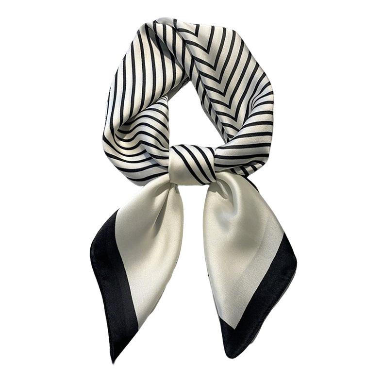 New 70cm Small Square Scarf Women Silk Scarf Spring and Autumn Hundred with Scarf Career Neckerchiefs