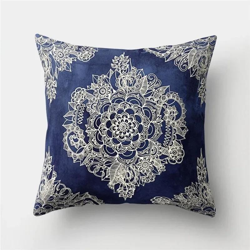 1 Mandala Chinese Decorative Pillow Polyester Bag Home Decoration Living Room Sofa Decorative Pillow 40508