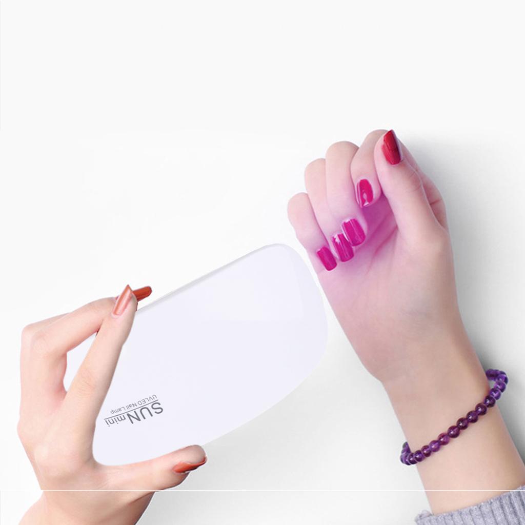 Nail Dryer Machine UV LED Lamp USB Cable Home Use Nail UV Gel Varnish Dryer
