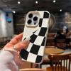 Abstract Checkered Pattern Soft TPU Case for Xiaomi Redmi Note 10 11 9 8 / Redmi A1 A3 A5 Shockproof Protective Cover
