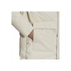 Adidas Logo Print Mid-Length Down Jacket Men Outerwear White HN9926