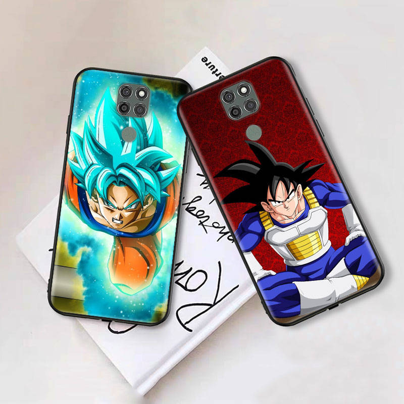 Black Case for Xiaomi Poco X6 X4 M5 M6 F5 F6 C65 C55 C50 C51 C40 Pro Redmi 14C A3X 13C 12C 11T 10A 9C Note 7 6 8A Plus W-58 Dragon Ball