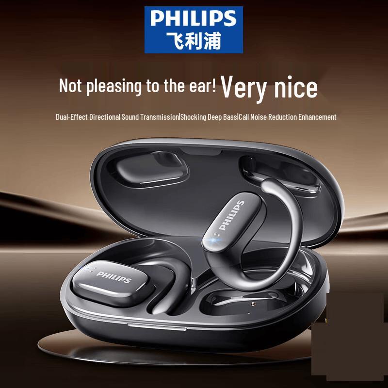 Philips Open-Ear Ear-Hook Bluetooth Sport Earbuds TAT3708