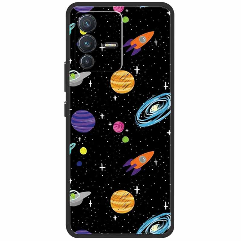 Case For Vivo V23 5G Cover V23 Pro Silicone Soft Protective Back Cases for Vivo V 23 5G Case V2130 V2132 V23Pro TPU Bumper Bag