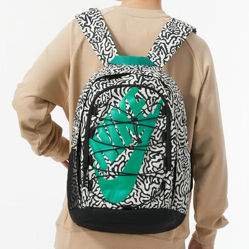 Nike Hayward Fabric Backpack Unisex Black & White FN2230-113