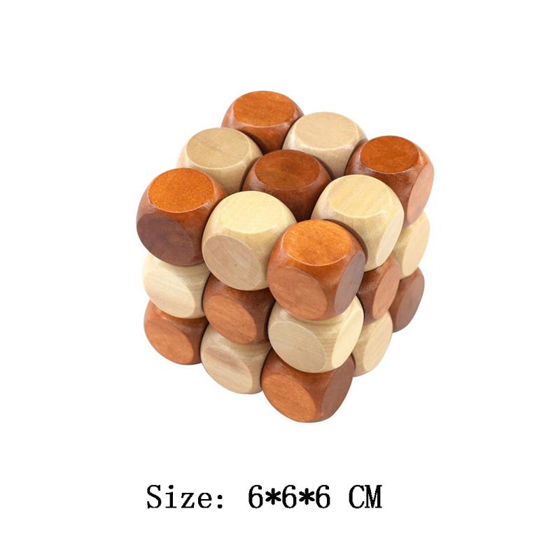 Classic Iq 3D Wooden Puzzle Adults And Children Casse Tete Brain Teasers Difficult Regalos Cumpleaños Niños Para Invitados