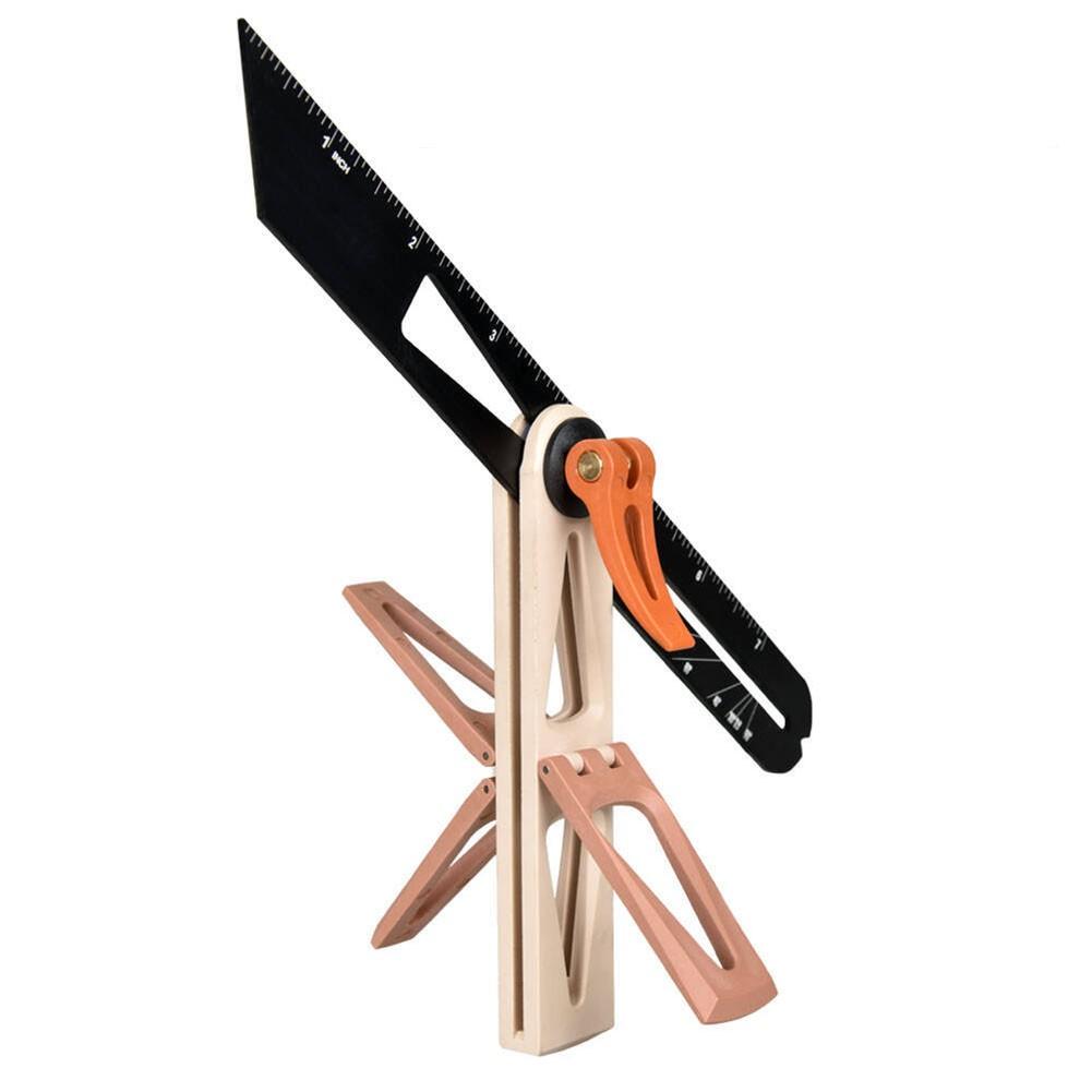 Scriber Marking Ruler Sliding Measuring Tool T Bevel Angle Finder
