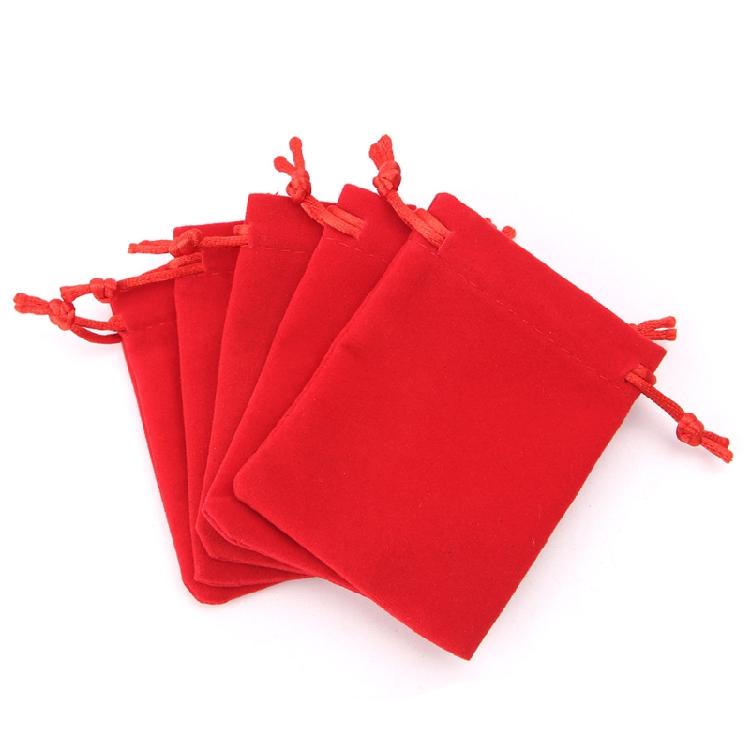 Tarots Drawstring Bags Velvet Dice Bag Jewelry Bag Flannel Gift Bag 13x18cm