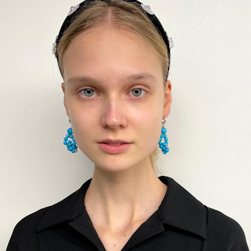 

SCHO JEWELRY Лана Роял Широкая черная повязка для волос black